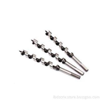 20mm Auger High Speed Steel Drill Bits For Soft / Hard Wood
